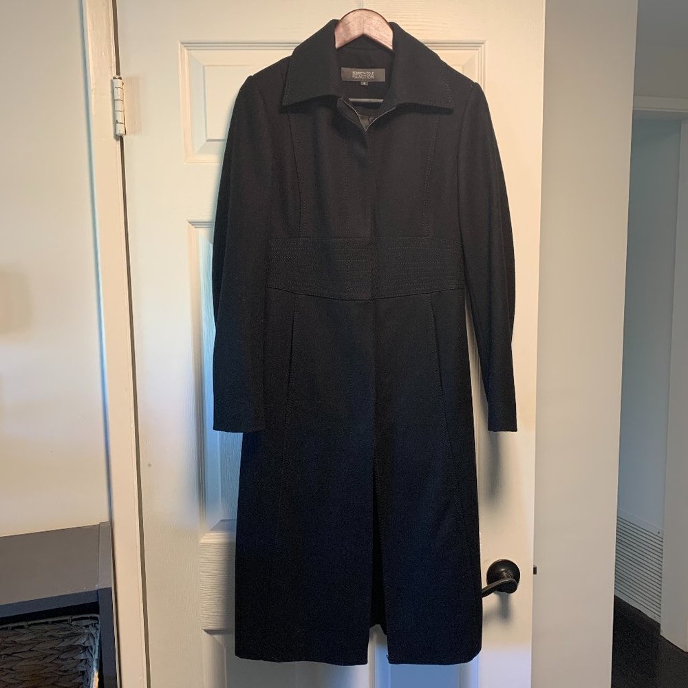 Kenneth Cole Maxi Pea Coat